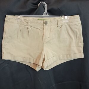 American Eagle Outfitters  Mini Shorts Khaki Size 4 Summer Beach Cruise